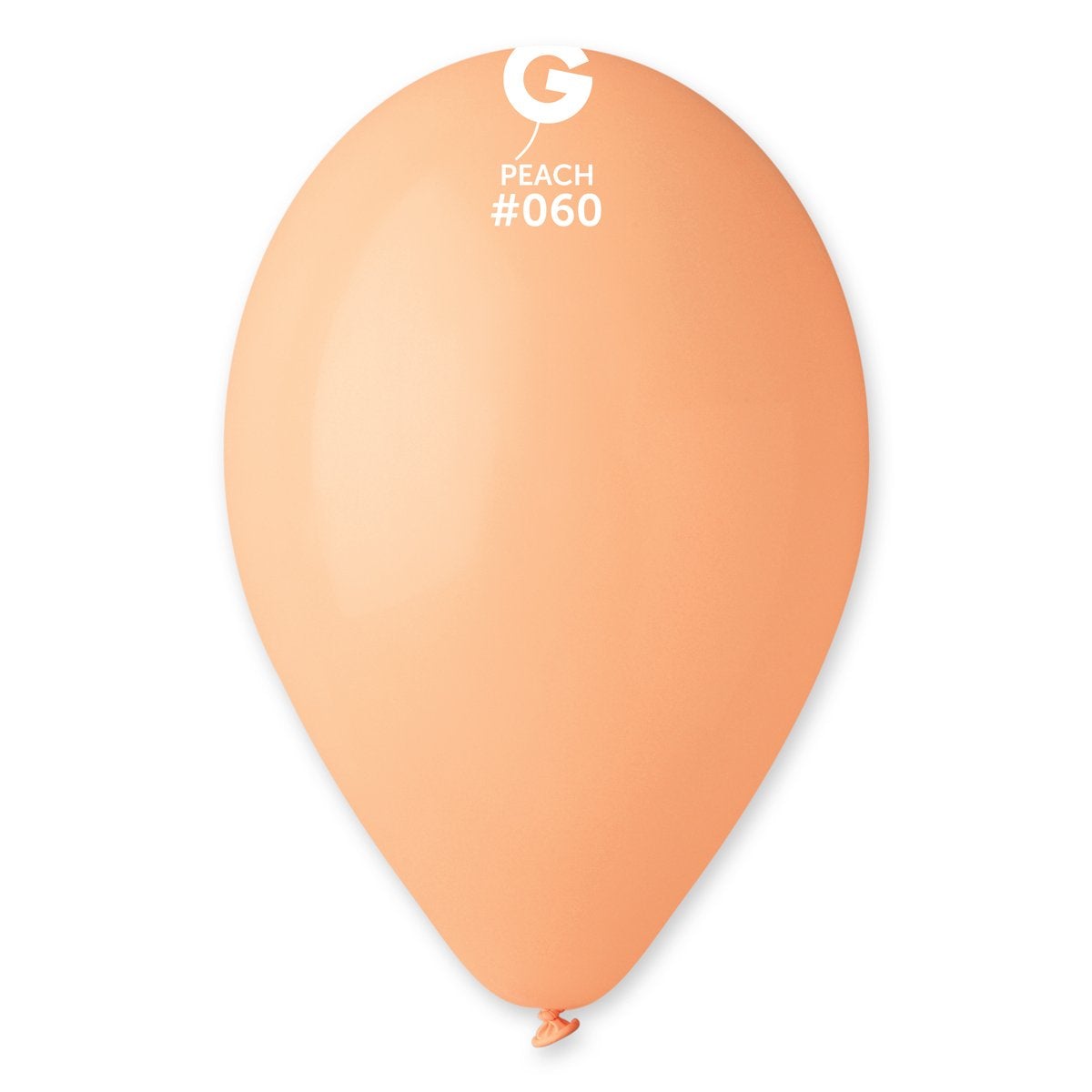 Peach Latex Balloon #080 - PaperGeenius