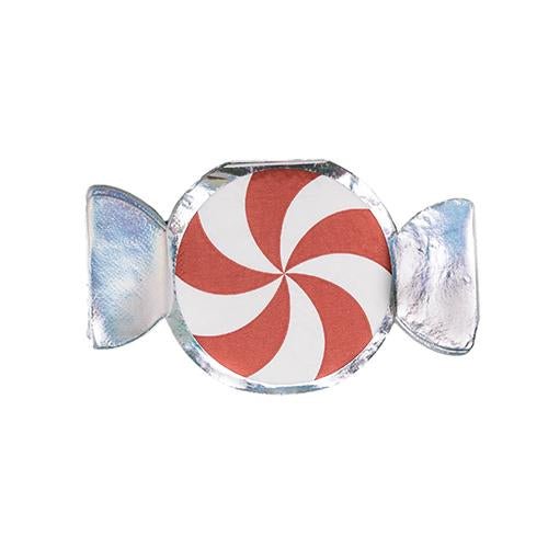 Peppermint Guest Napkins - PaperGeenius