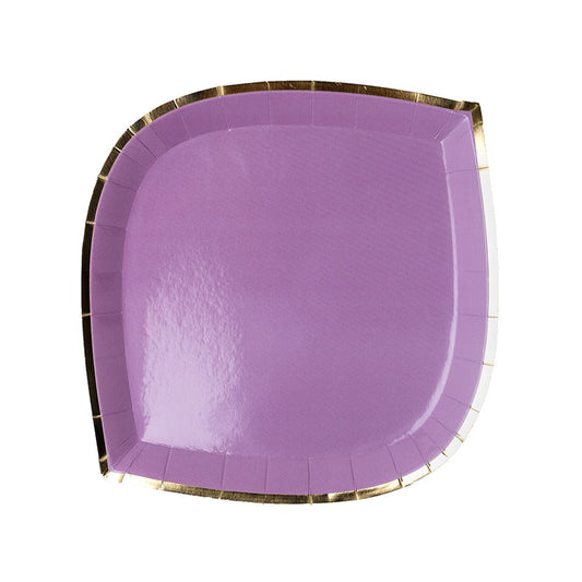 Posh Lilac You Lots Dessert Plates - PaperGeenius