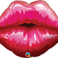 Red Kissy Lip 30" Balloon - PaperGeenius