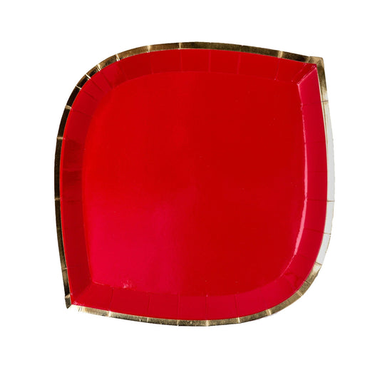 Red Plates - PaperGeenius