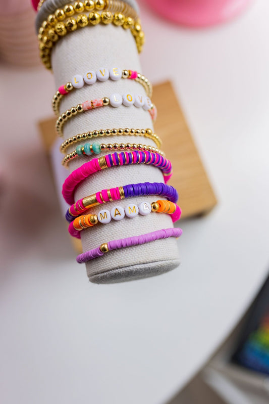 Say it Stacks Bracelet - PaperGeenius