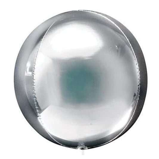 Silver Orbz Balloon - PaperGeenius