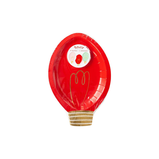 Snow Fun Christmas Bulb Shaped Plate - PaperGeenius