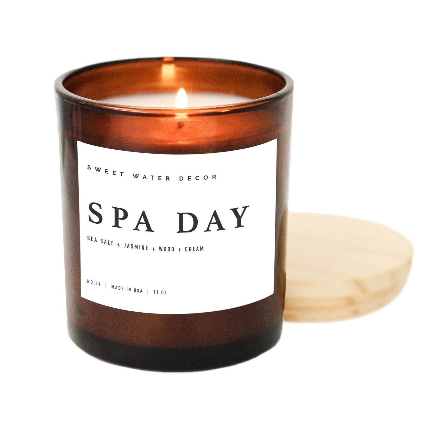 Spa Day 11 oz Soy Candle - Home Decor & Gifts - PaperGeenius