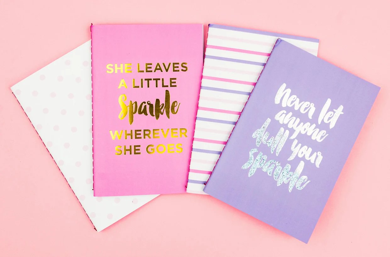 Sparkle Mini Notebook Bundle - PaperGeenius