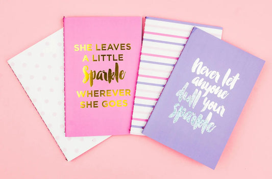 Sparkle Mini Notebook Bundle - PaperGeenius