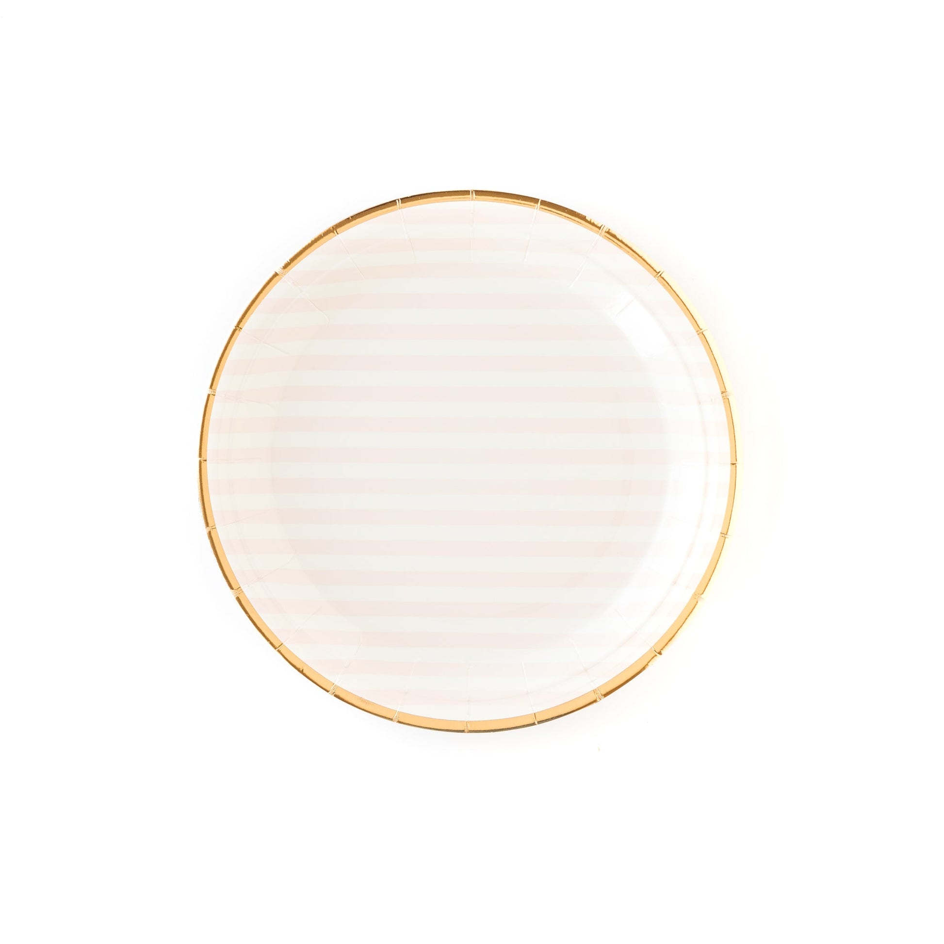 Striped 9" Plates - PaperGeenius