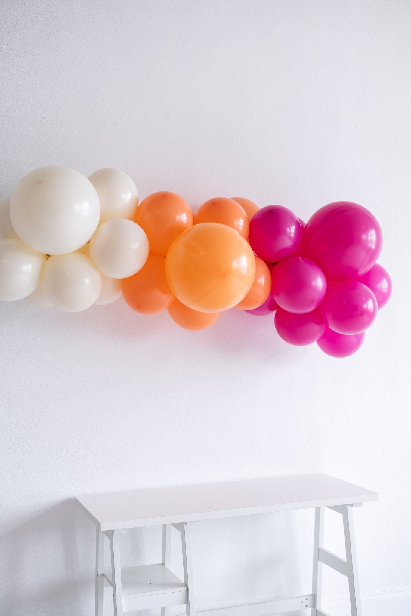 Sunset Sorbet Grab and Go Balloon Garland - PaperGeenius
