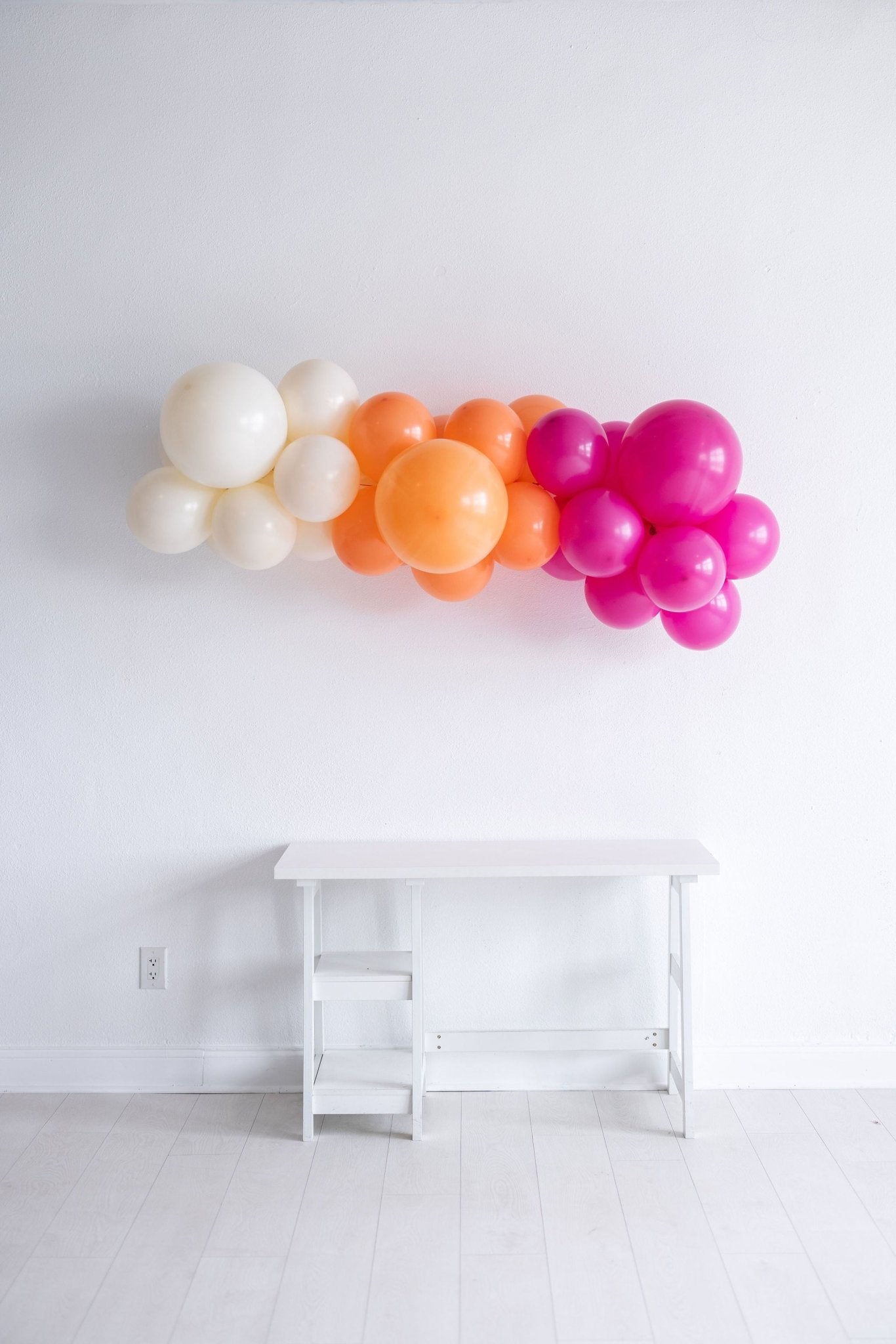Sunset Sorbet Grab and Go Balloon Garland - PaperGeenius