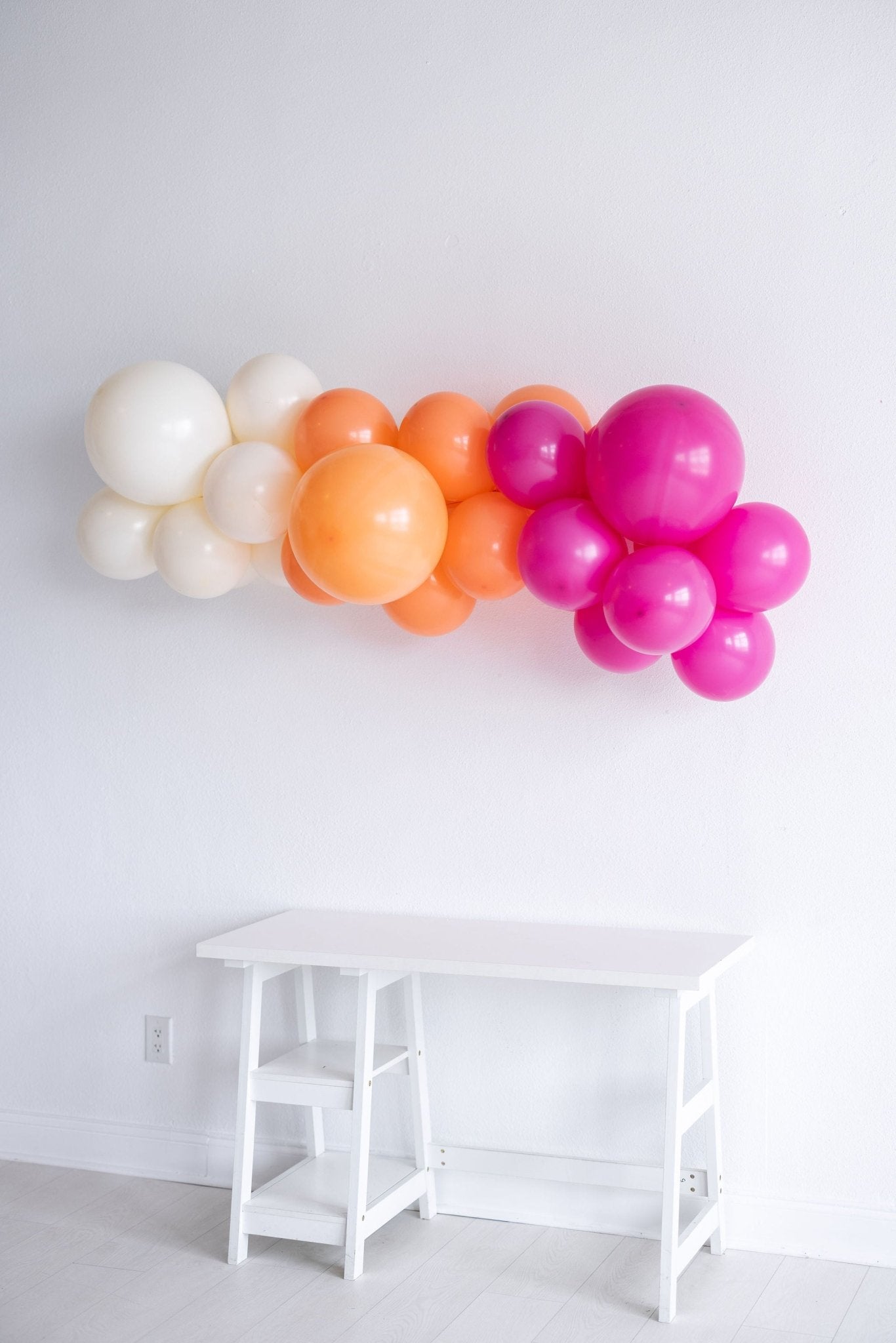 Sunset Sorbet Grab and Go Balloon Garland - PaperGeenius
