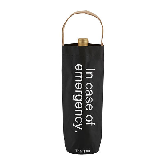 TA Emergency Wine Bag - PaperGeenius