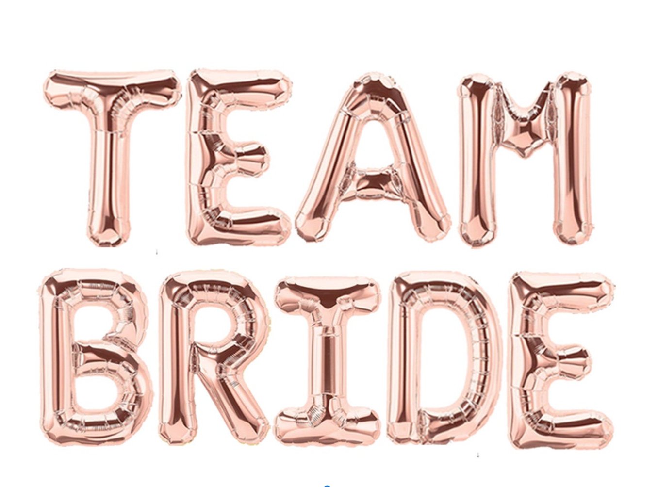 Team Bride Balloon Banner - PaperGeenius