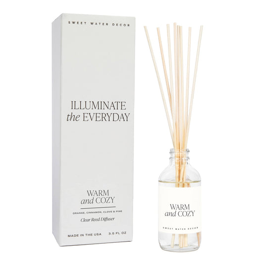 Warm and Cozy Reed Diffuser - PaperGeenius