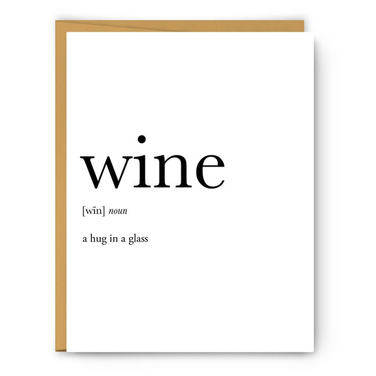 Wine Definition - Everyday Card - PaperGeenius