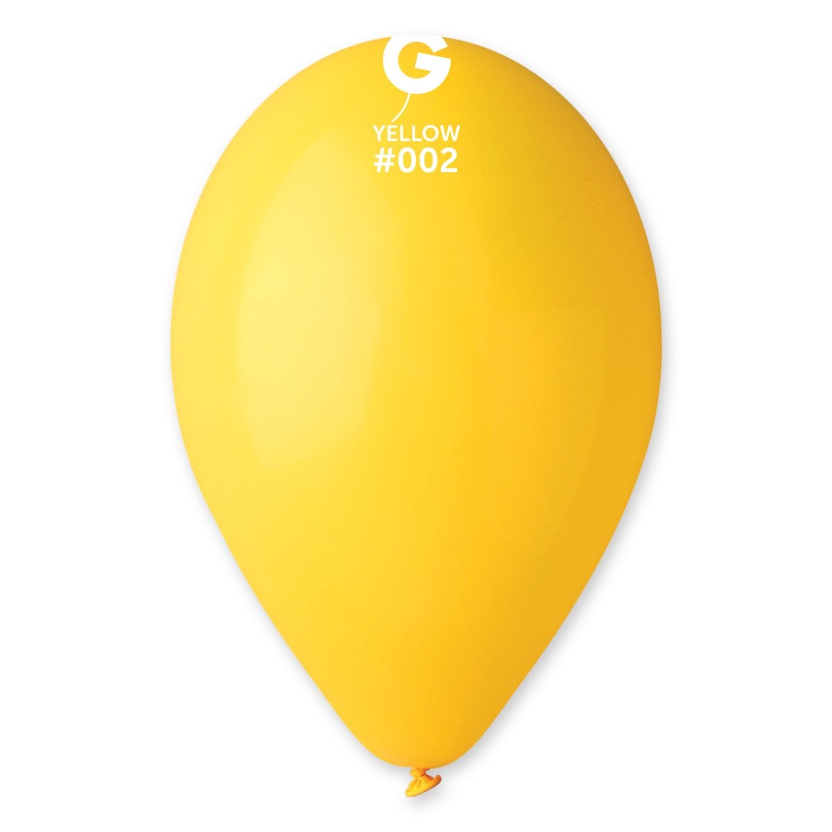 Yellow Latex Balloon - PaperGeenius