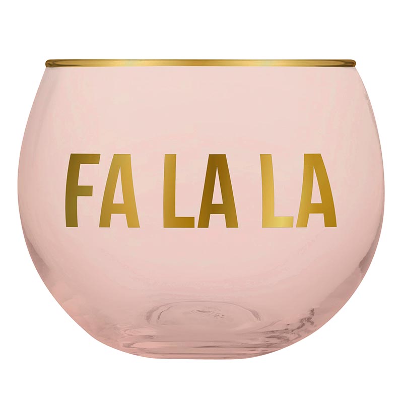 Roly Poly Glass- FaLaLa